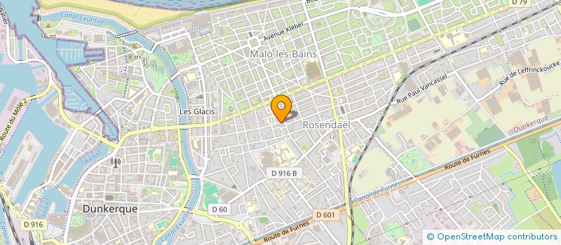 localisation de l'entreprise DARA à DUNKERQUE