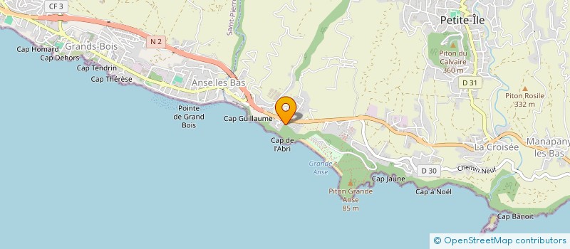 localisation de l'entreprise DARA. à PETITE-ILE