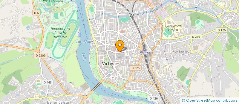 localisation de l'entreprise DARA SERVICES à VICHY