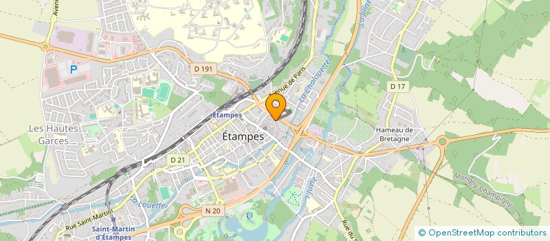 localisation de l'entreprise DARA THAI SPA  ETAMPES