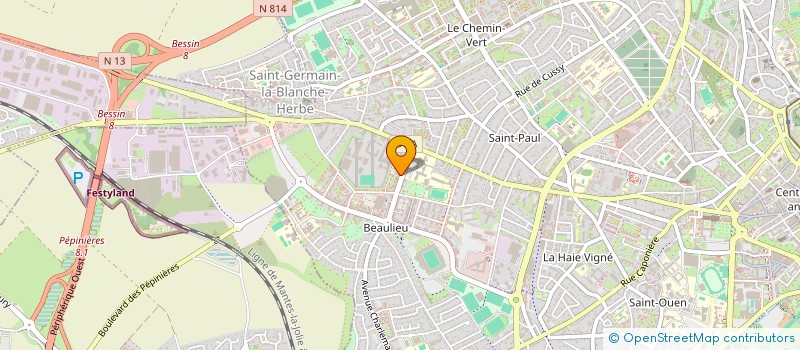 localisation de l'entreprise DARAGON & GUEGAN à CAEN