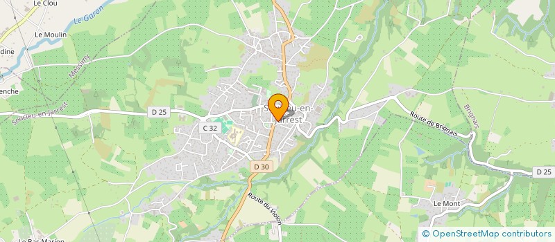 localisation de l'entreprise DARAI FRANCK  SOUCIEU-EN-JARREST