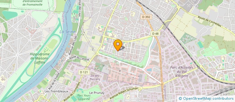 localisation de l'entreprise DARAJA CONSULTING  CORMEILLES-EN-PARISIS