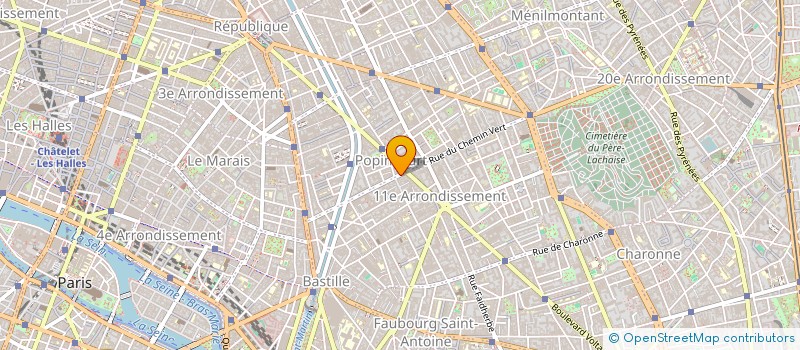 localisation de l'entreprise DARALLE  PARIS