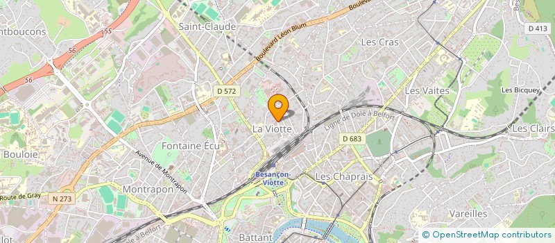 localisation de l'entreprise DARAN TOFFEL  GLAMONDANS