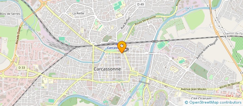 localisation de l'entreprise DARAOMAI  CARCASSONNE