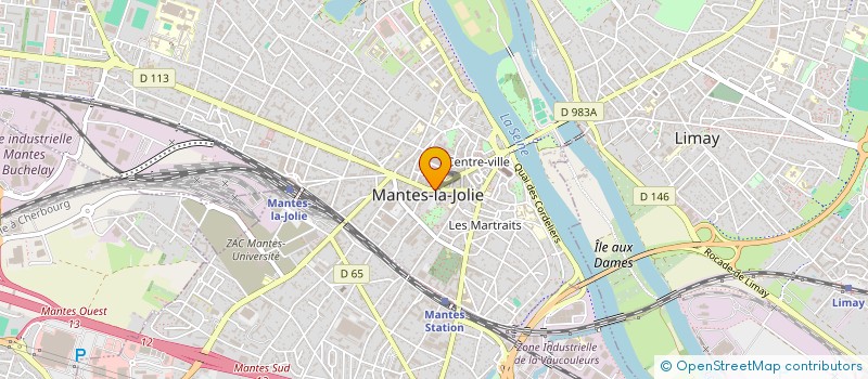 localisation de l'entreprise DARAS GAUTIER à MANTES-LA-JOLIE