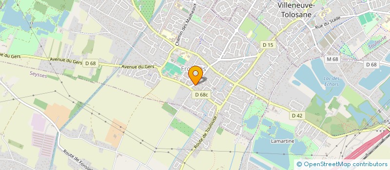 localisation de l'entreprise DARAUTO à FROUZINS