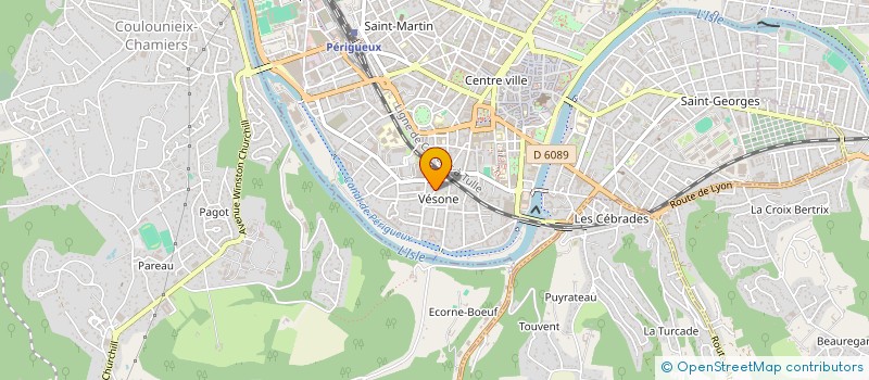 localisation de l'entreprise DARB'S 2 à PERIGUEUX