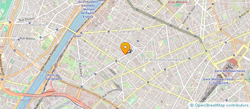 localisation de l'entreprise DARBACH ET BOUQUERMOUZ à PARIS