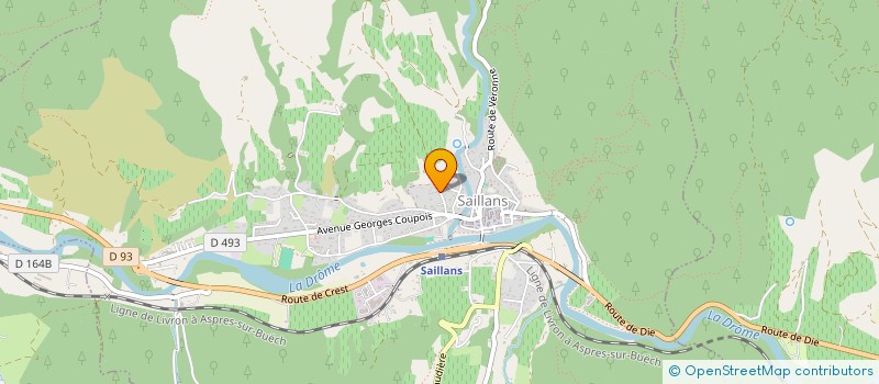 localisation de l'entreprise DARBATOOK  SAILLANS