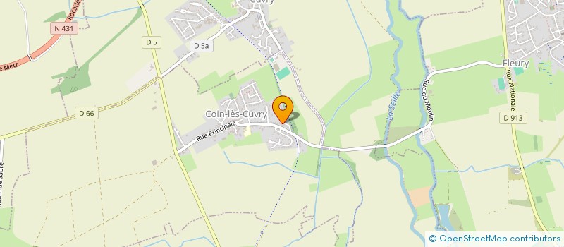 localisation de l'entreprise DARBELLA  COIN-LES-CUVRY