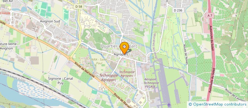 localisation de l'entreprise DARBIER & BERNARD ASSUREURS ASSOCIES  AVIGNON