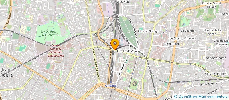 localisation de l'entreprise DARBLAY à ORLEANS
