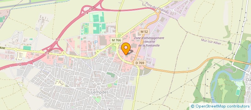 localisation de l'entreprise DARBOT SARL à LEMPDES