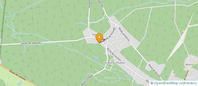 localisation de l'entreprise DARC'S & COOP  SAINT-AUBIN-DE-MEDOC