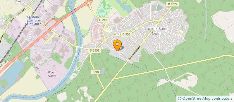 localisation de l'entreprise DARCHIS & DARCHIS  LACROIX-SAINT-OUEN