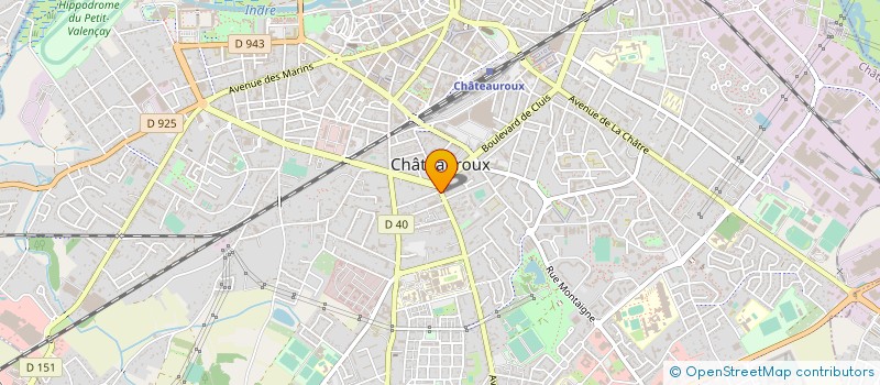 localisation de l'entreprise DARCHIS SARACHMANN à CHATEAUROUX