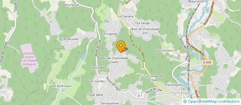 localisation de l'entreprise DARCO AGENCY  CHANCELADE