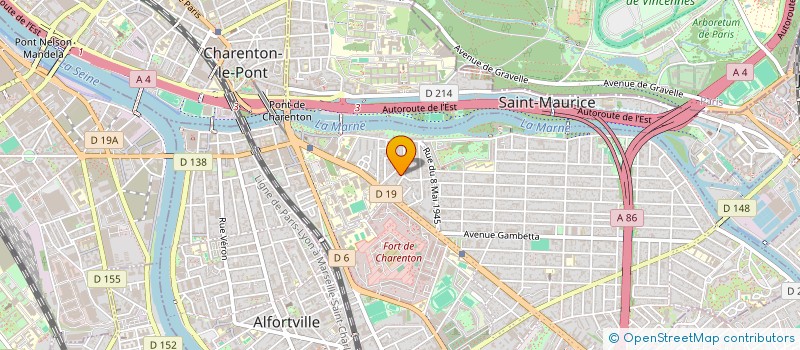 localisation de l'entreprise DARCO TRANSPORTS à MAISONS-ALFORT
