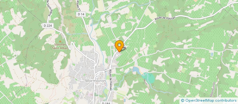 localisation de l'entreprise DARCOLE à MORMOIRON
