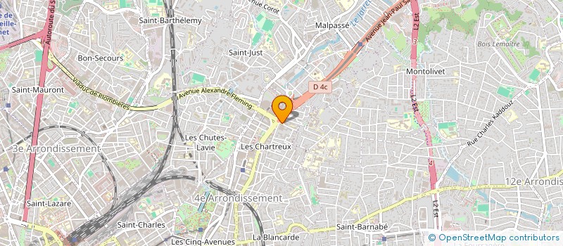 localisation de l'entreprise DARCY à MARSEILLE