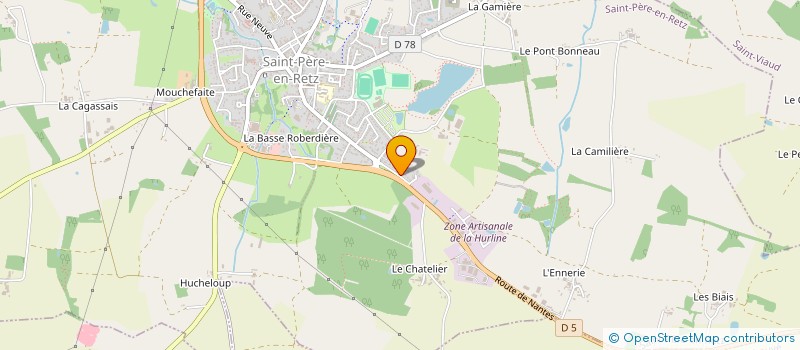 localisation de l'entreprise DARCY IMMOBILIER  CHAUMES-EN-RETZ