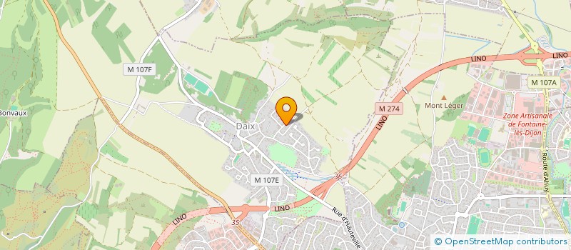 localisation de l'entreprise DARCY INVEST  DAIX