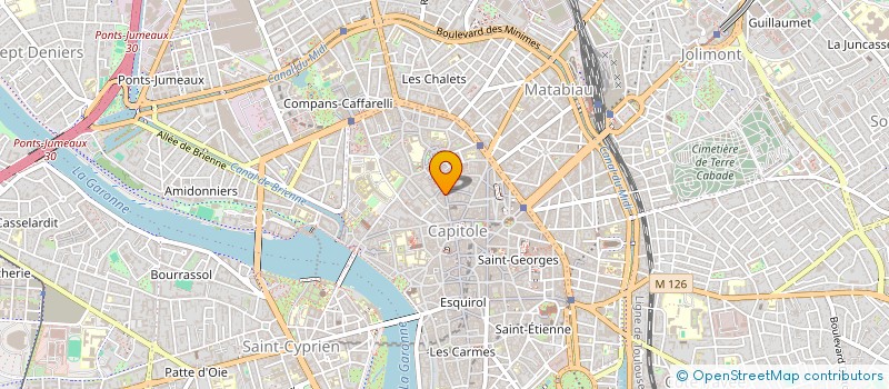 localisation de l'entreprise DARCYON  TOULOUSE