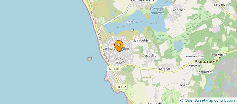 localisation de l'entreprise DARD-D'ART  PLOEMEUR