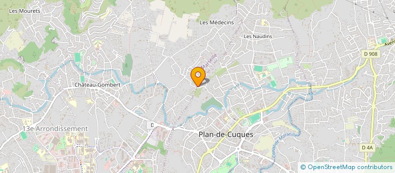 localisation de l'entreprise DARDANELLI ROMAIN ET VALENTIN  PLAN-DE-CUQUES