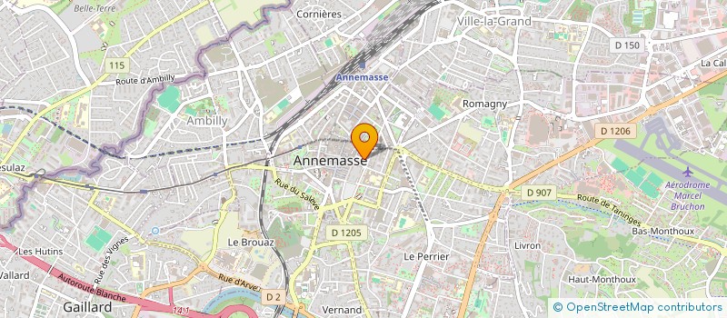 localisation de l'entreprise DARDANIA ISOLATION  ANNEMASSE