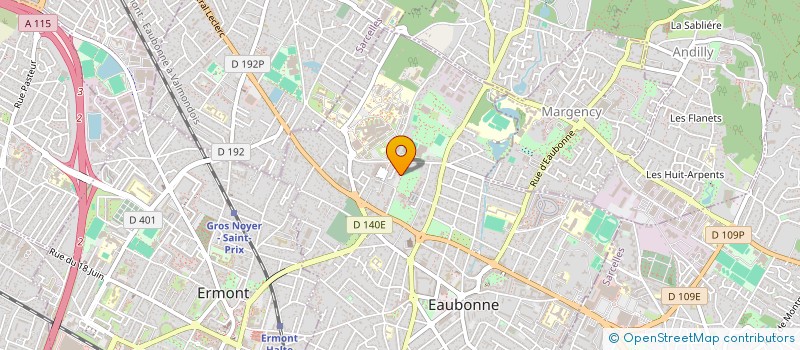 localisation de l'entreprise DARDANUS à EAUBONNE