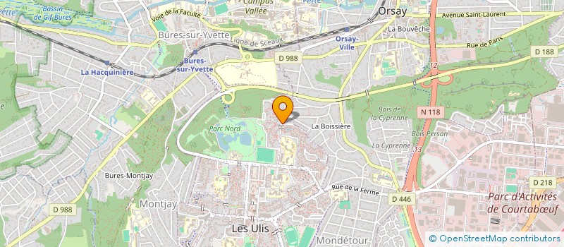 localisation de l'entreprise DARDE FAMILY à LES ULIS
