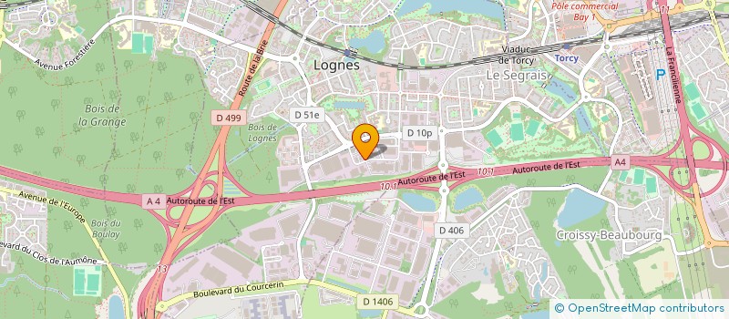 localisation de l'entreprise DARDEL à LOGNES