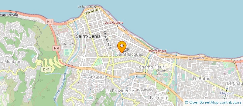 localisation de l'entreprise DARDEL INGENIERIE  SAINT-DENIS