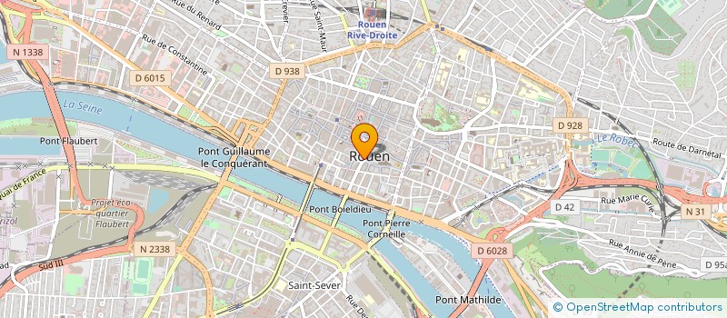 localisation de l'entreprise DARDENNE à ROUEN