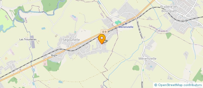 localisation de l'entreprise DARDENNE  SEGOUFIELLE