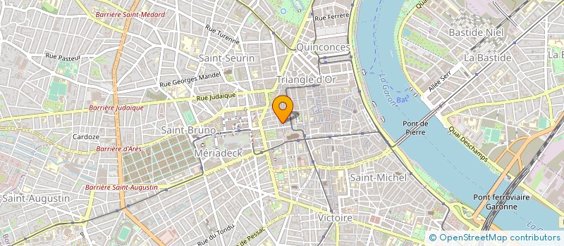 localisation de l'entreprise DARDENNE DISTRIBUTION à BORDEAUX
