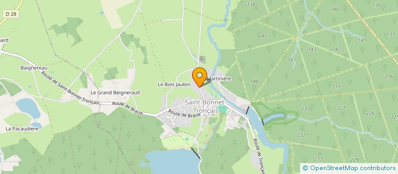 localisation de l'entreprise DARDENNES  VALIGNY