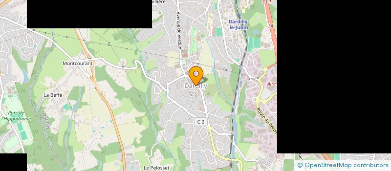 localisation de l'entreprise DARDILLY SPORTS LOISIRS  DARDILLY