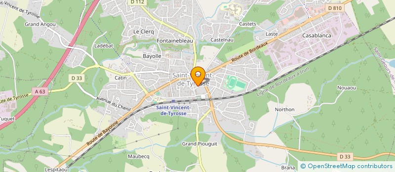 localisation de l'entreprise DARDY LLC à SAINT-VINCENT-DE-TYROSSE