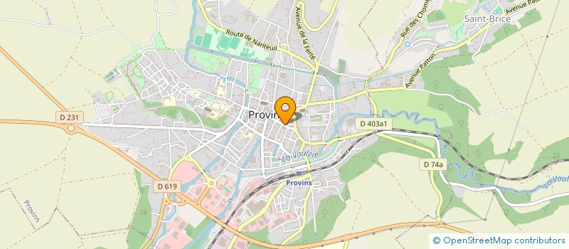 localisation de l'entreprise DARE à PROVINS