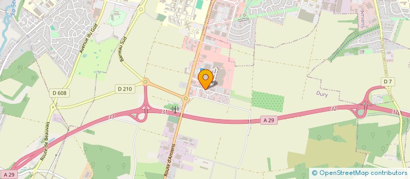 localisation de l'entreprise DARE RECRUTEMENT MEDICAL  DURY