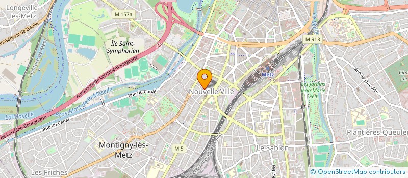 localisation de l'entreprise DARE TO  METZ