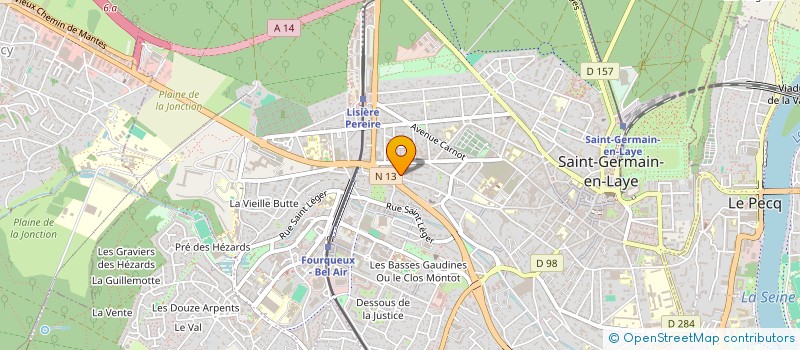 localisation de l'entreprise DARE TO BE YOU  SAINT-GERMAIN-EN-LAYE