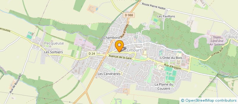 localisation de l'entreprise DAREA à LIMOURS