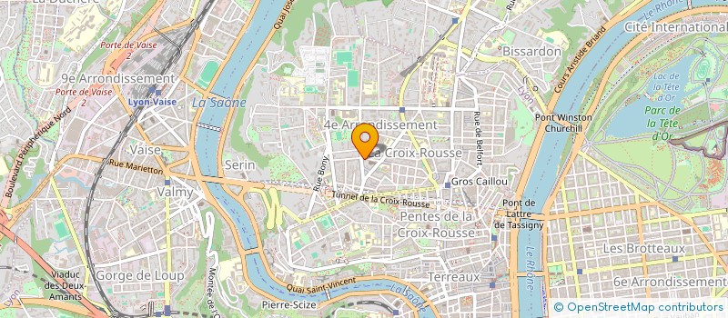 localisation de l'entreprise DAREA DESIGN à LYON