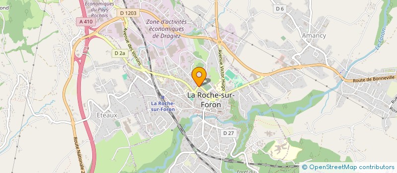 localisation de l'entreprise DAREANDRE  LA ROCHE-SUR-FORON