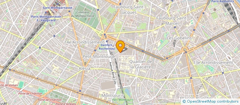 localisation de l'entreprise DAREAU  PARIS